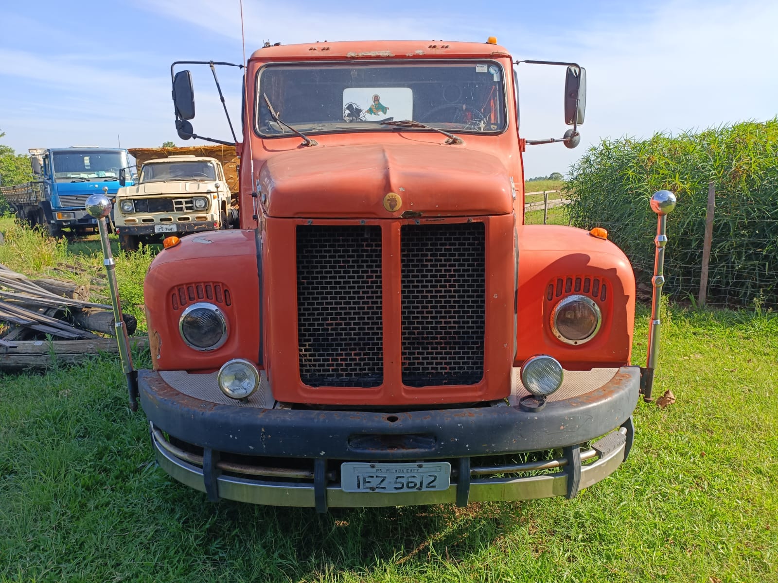 Lote 10 - Caminhão SCANIA/SCANIA-VABIS 75, placa IEZ5612, RENAVAM 582452333, Fab/Mod 1977/1977
